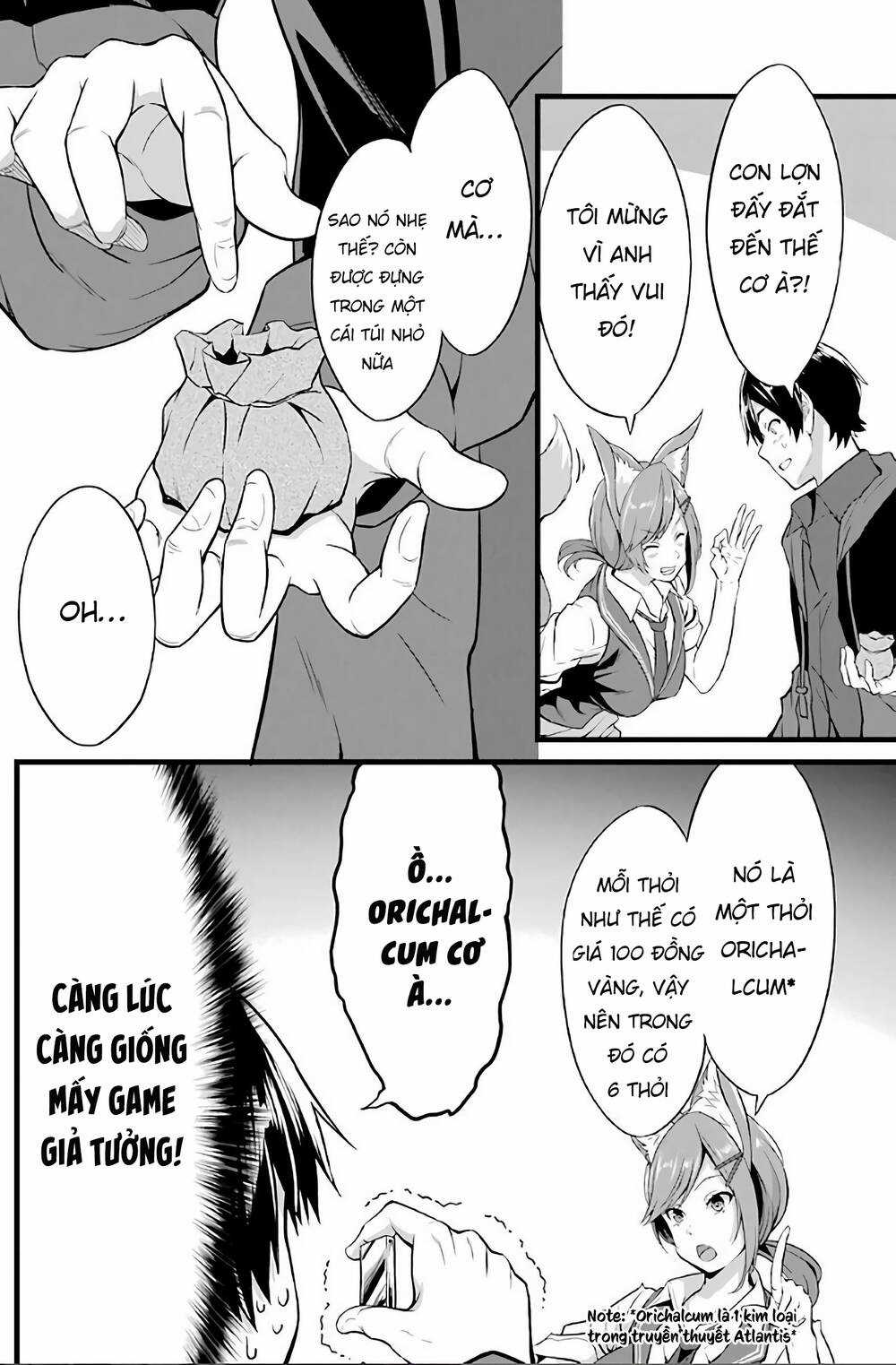 Yuru Fuwa Noka No Moji Bake Skill Chapter 3 trang 21