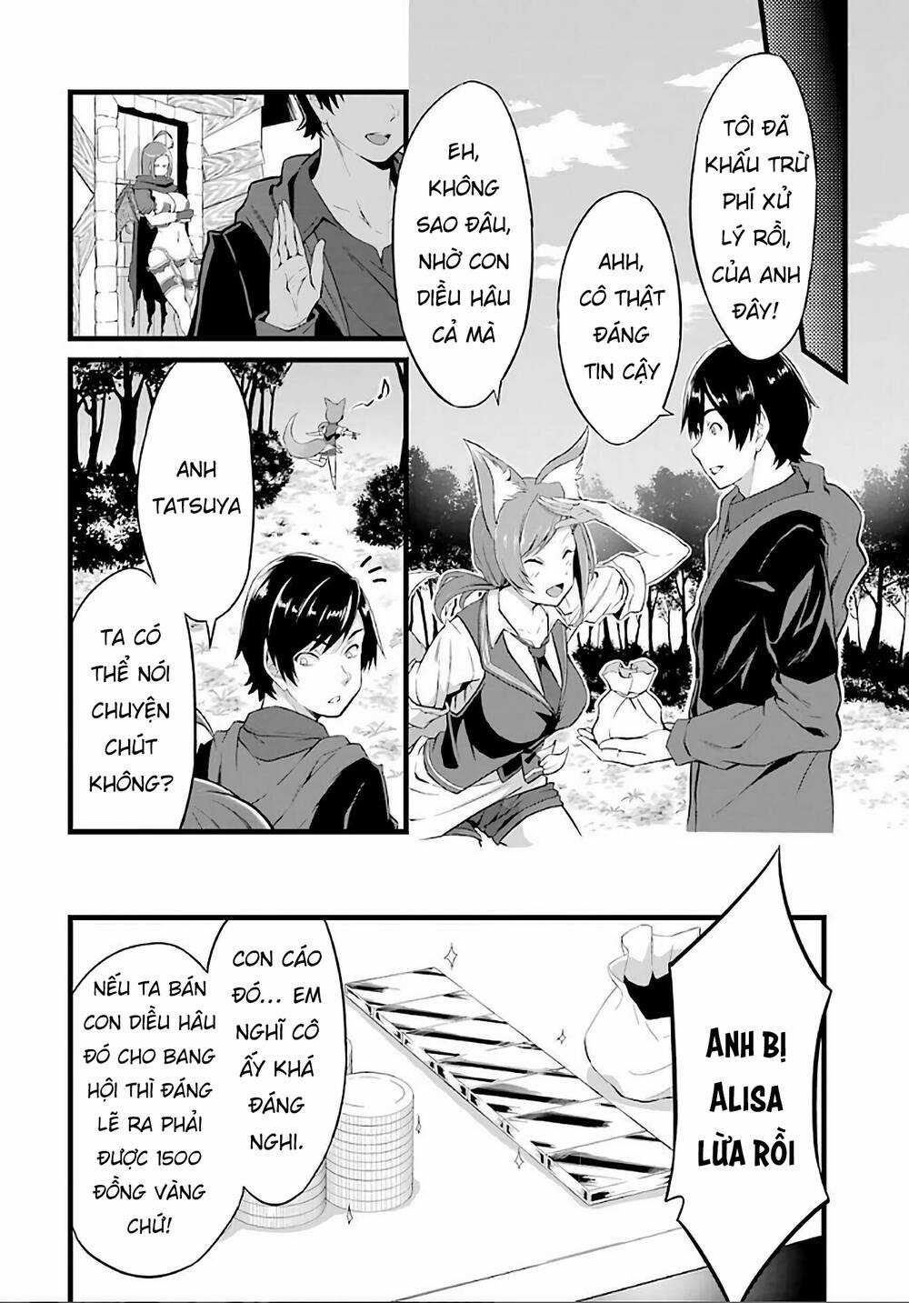 Yuru Fuwa Noka No Moji Bake Skill Chapter 4 trang 17