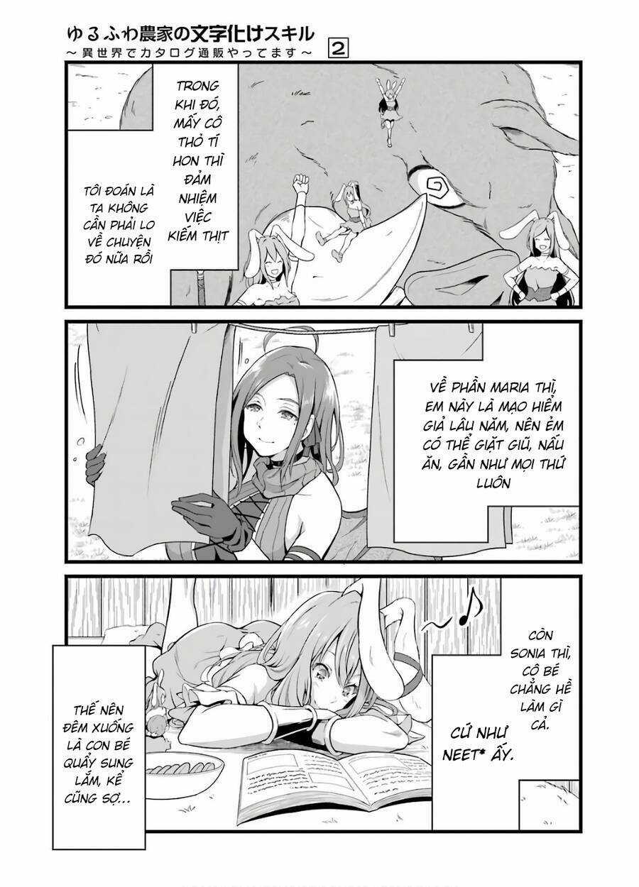 Yuru Fuwa Noka No Moji Bake Skill Chapter 6 trang 4