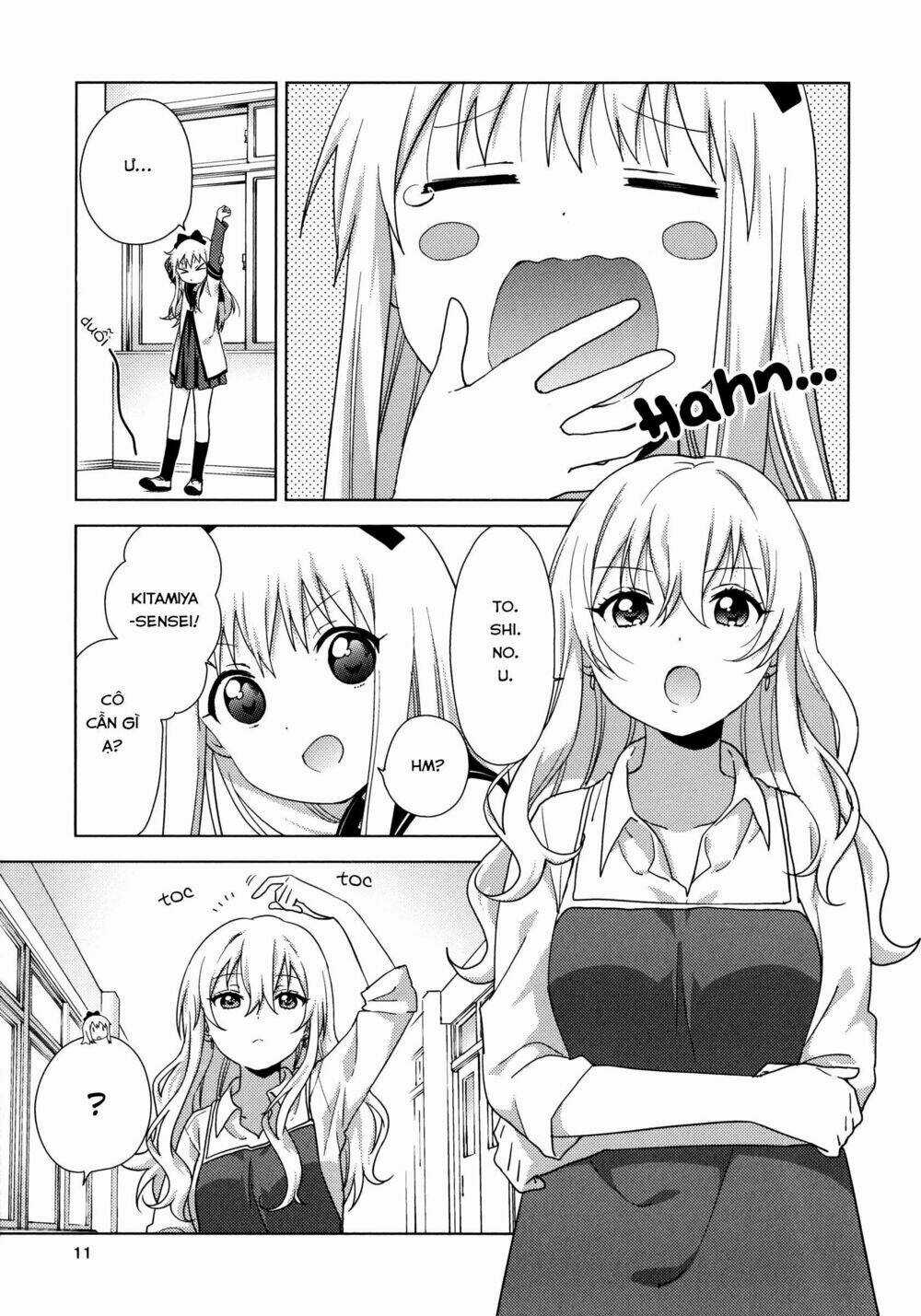 Yuru Yuri Chapter 128.5 trang 10