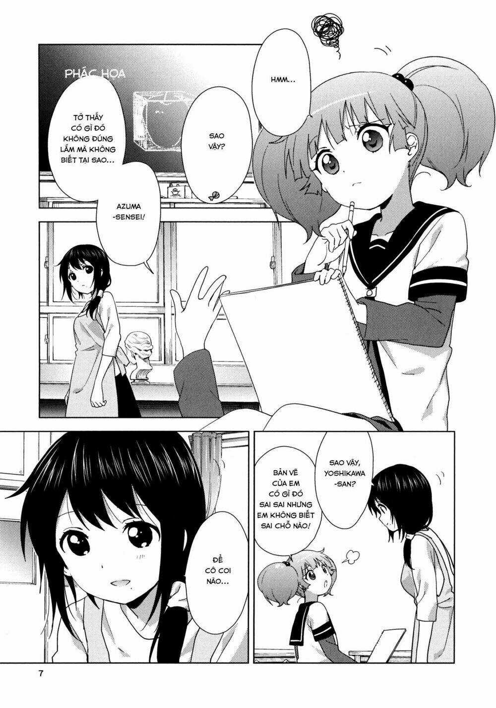 Yuru Yuri Chapter 128.5 trang 6