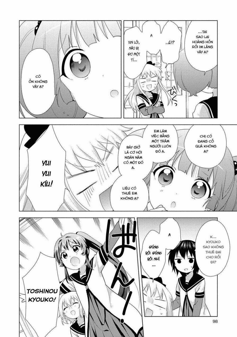 Yuru Yuri Chapter 135 trang 10