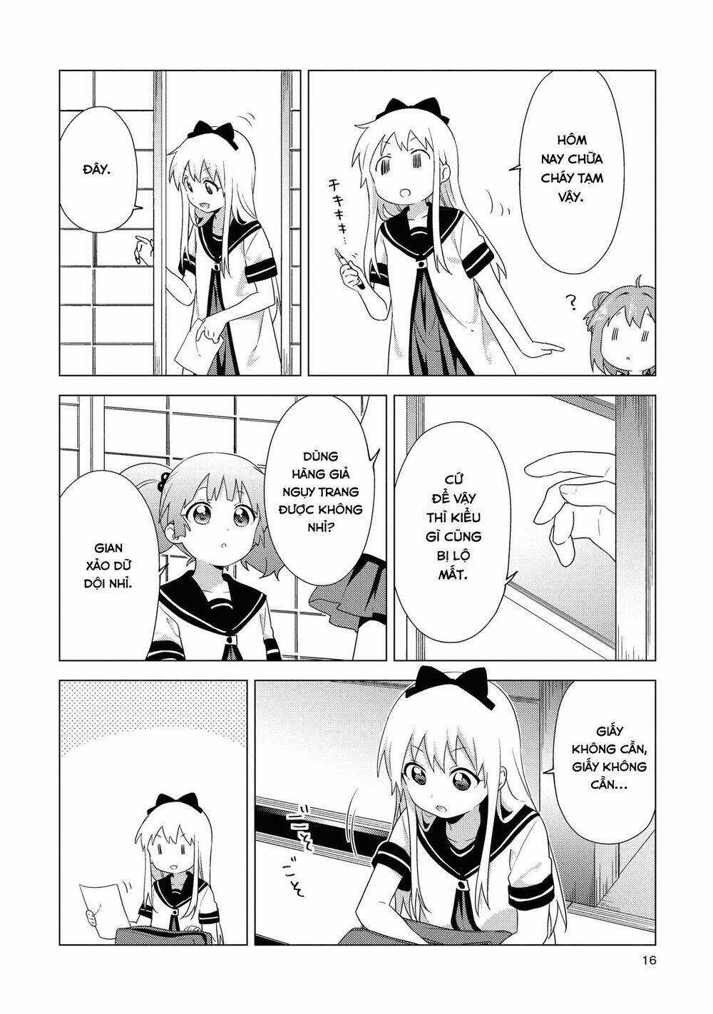 Yuru Yuri Chapter 159 trang 14