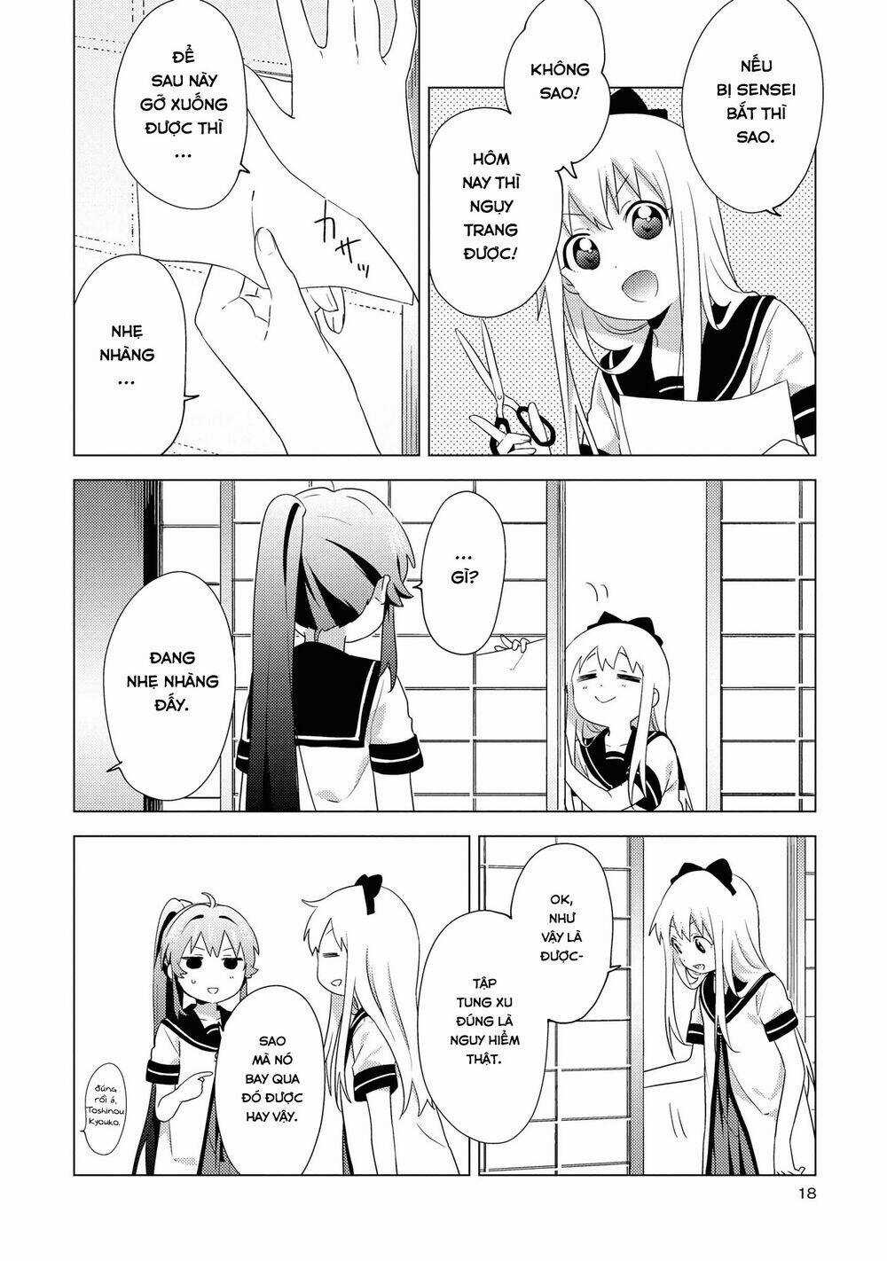 Yuru Yuri Chapter 159 trang 16