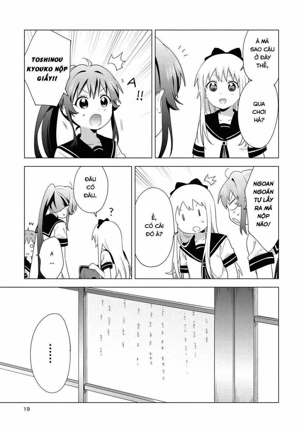 Yuru Yuri Chapter 159 trang 17