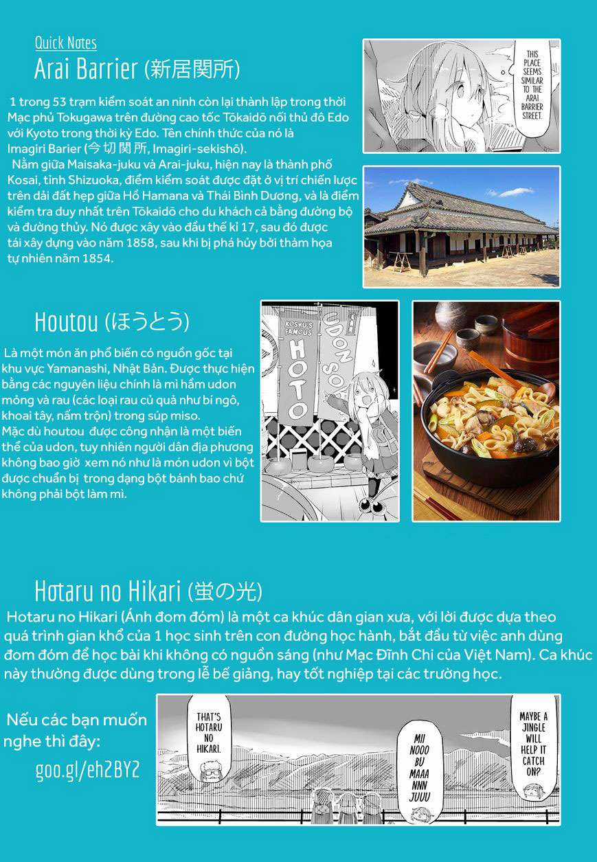 YuruCamp Chapter 14 trang 38