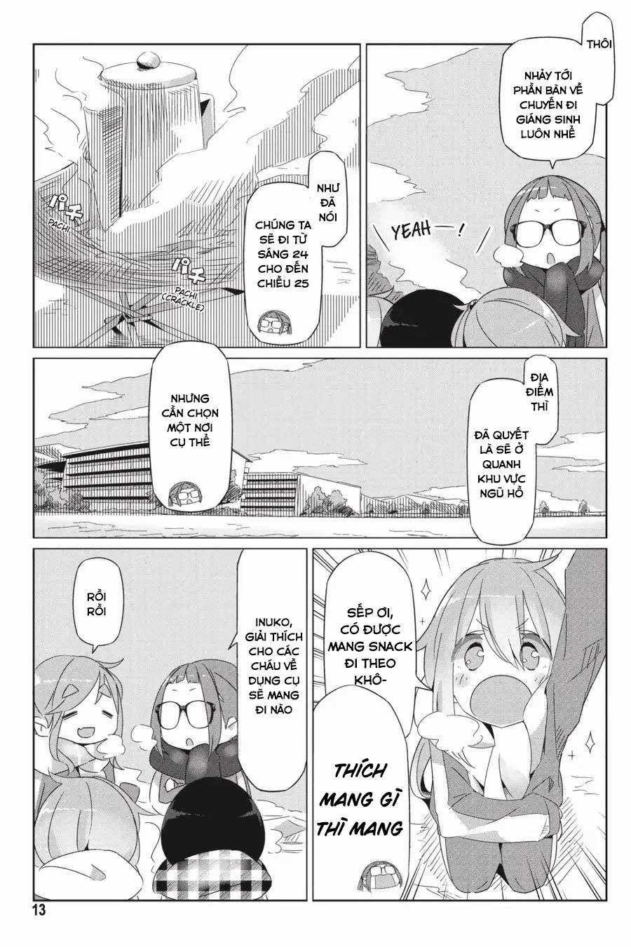 YuruCamp Chapter 19 trang 14