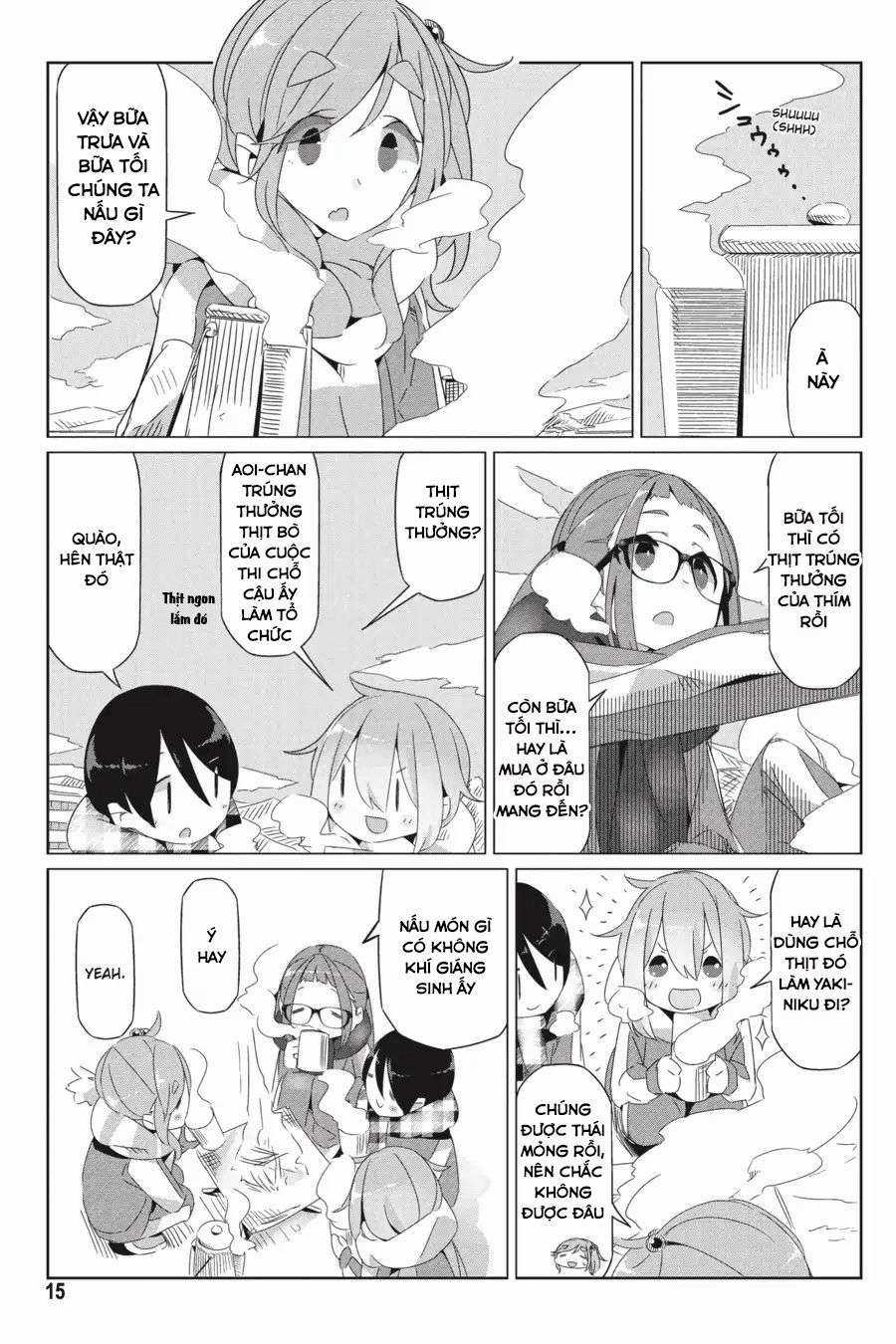 YuruCamp Chapter 19 trang 16
