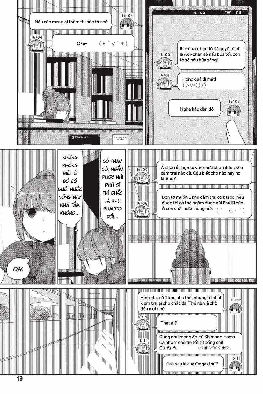 YuruCamp Chapter 19 trang 20