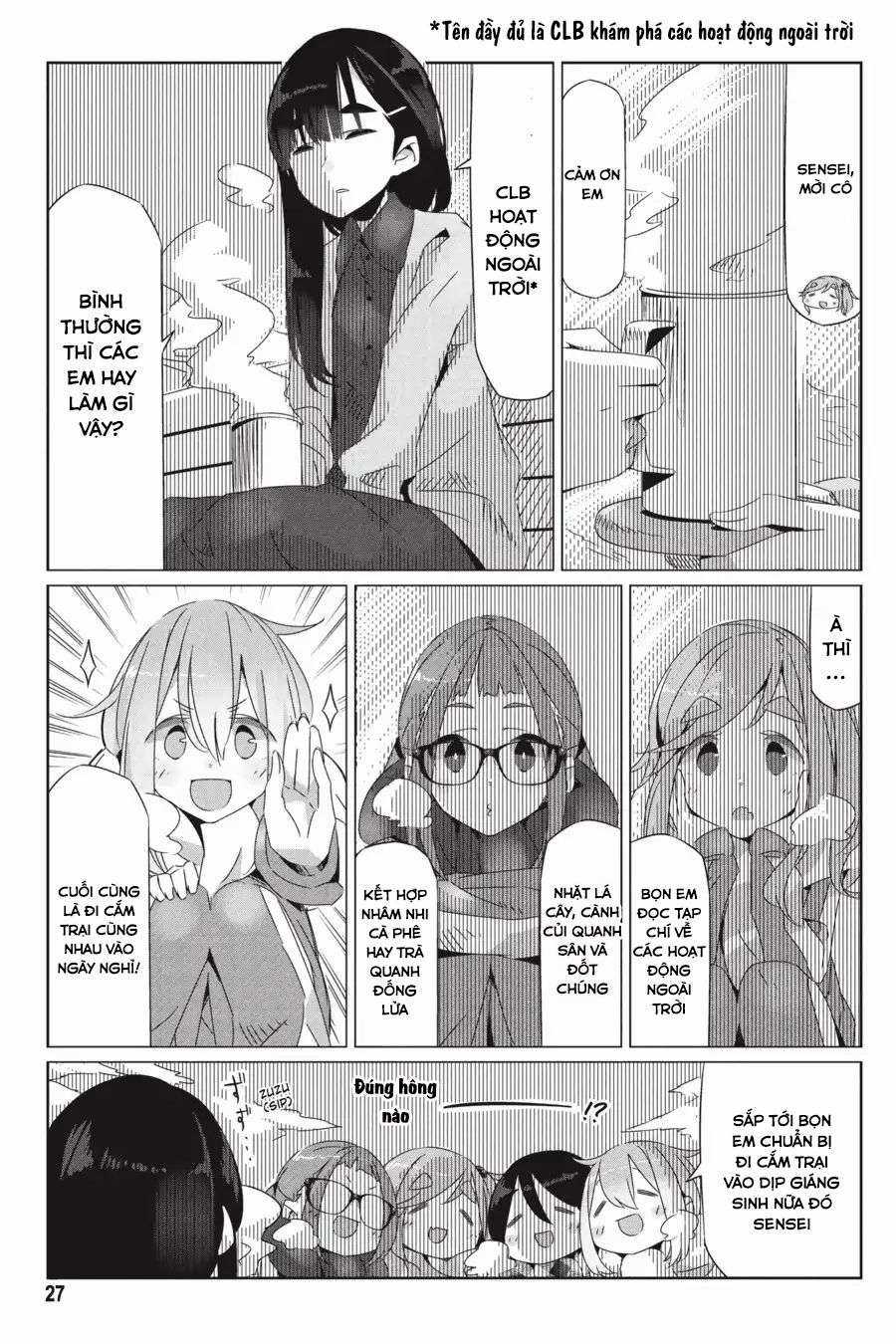YuruCamp Chapter 19 trang 28