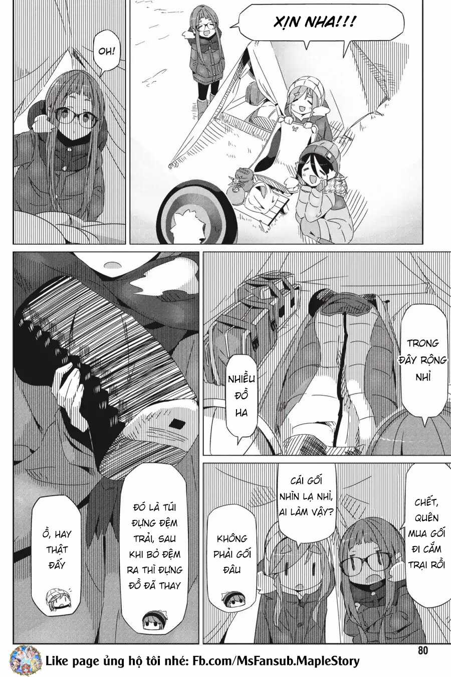 YuruCamp Chapter 21 trang 18