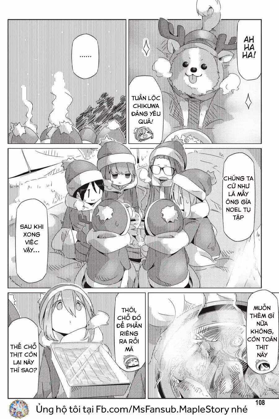 YuruCamp Chapter 22 trang 17