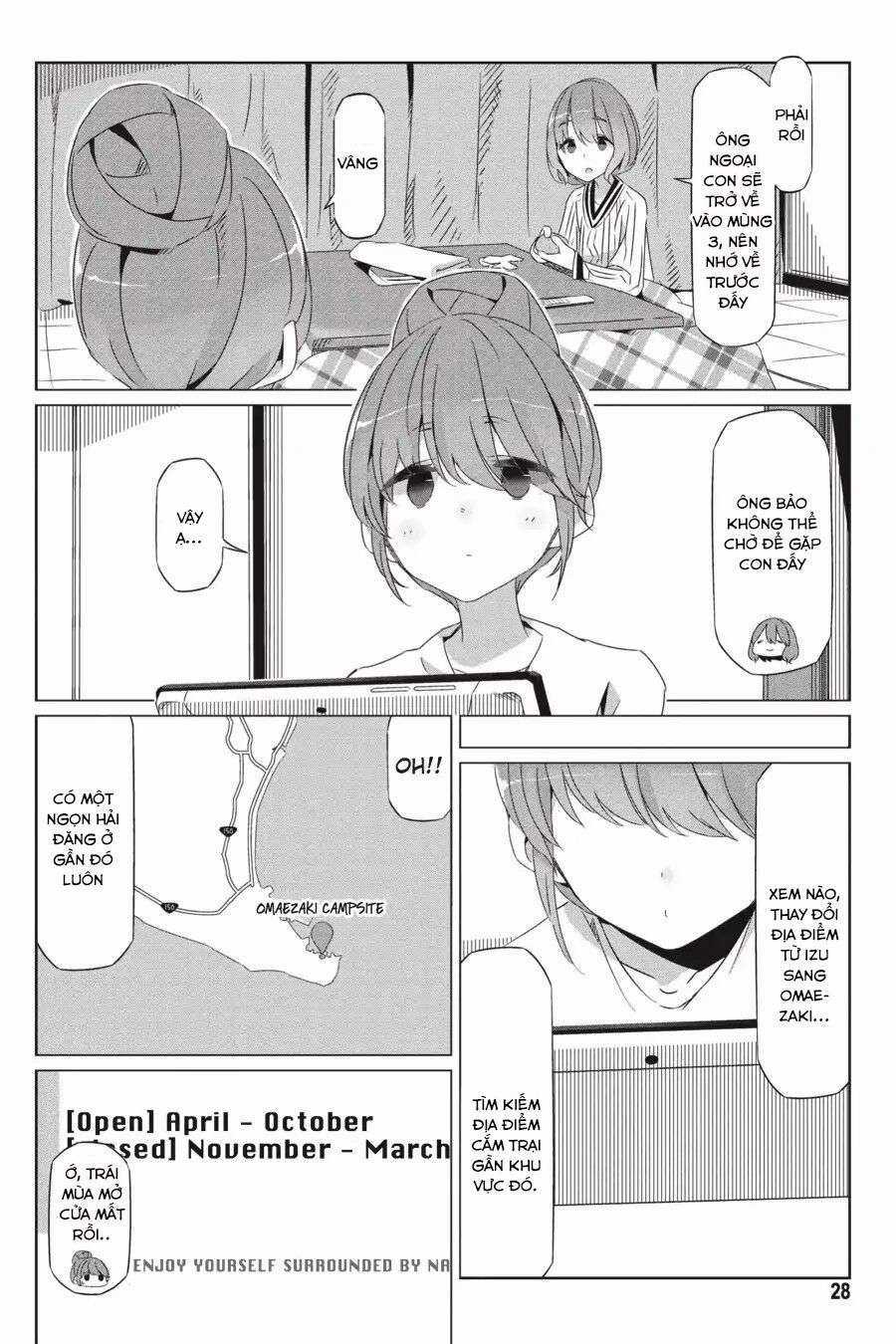 YuruCamp Chapter 24 trang 30