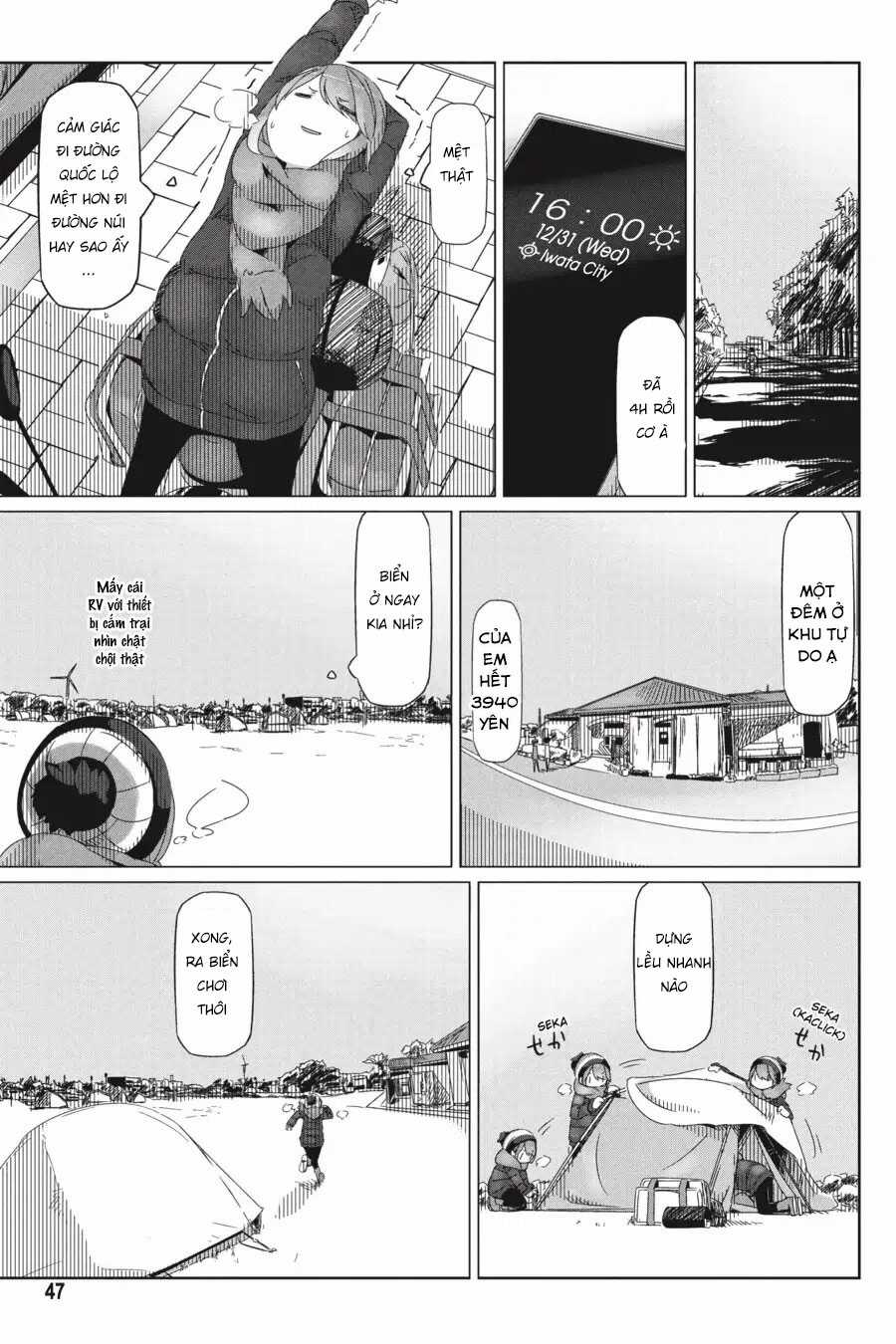 YuruCamp Chapter 25 trang 14