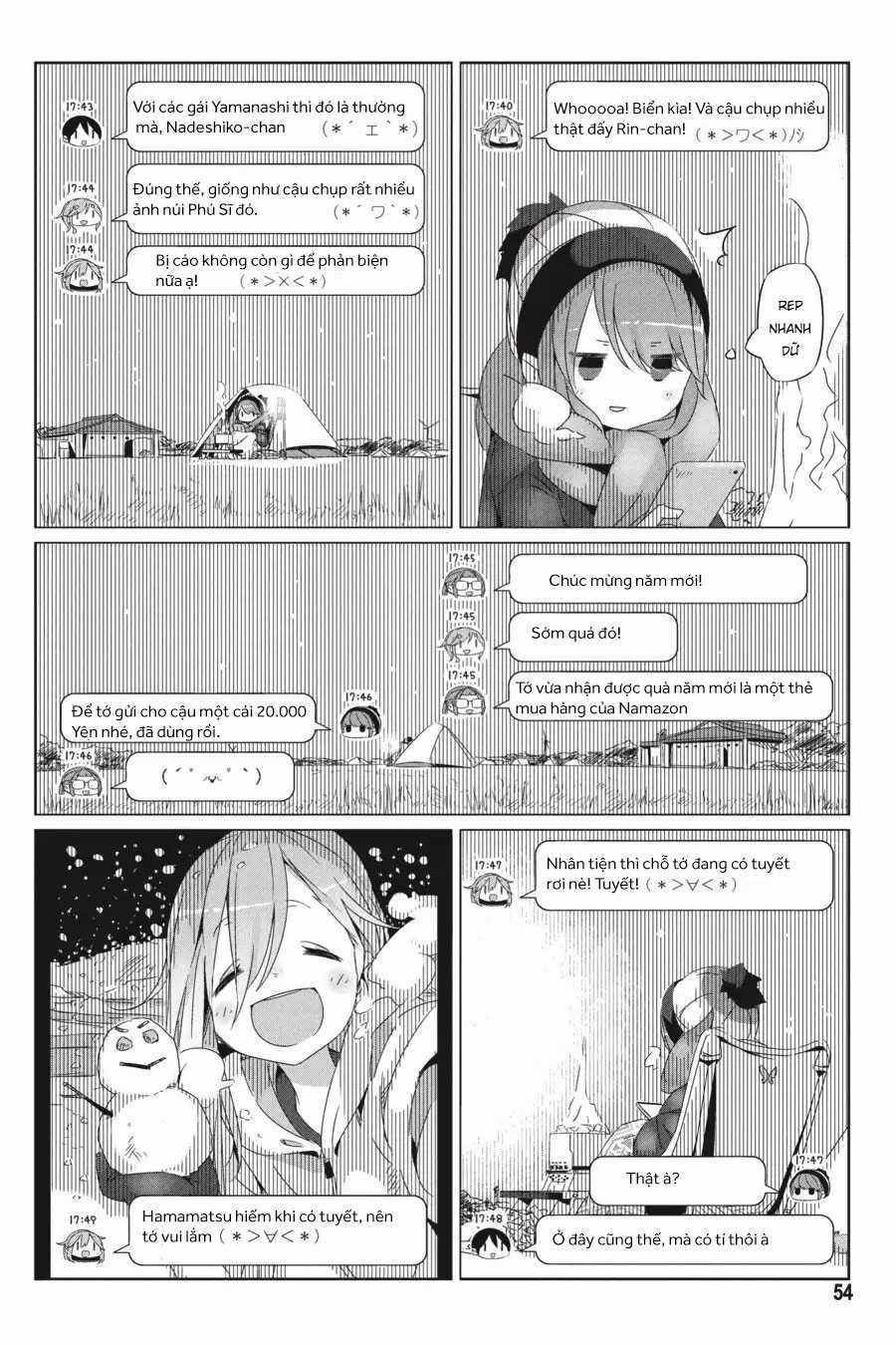 YuruCamp Chapter 25 trang 21