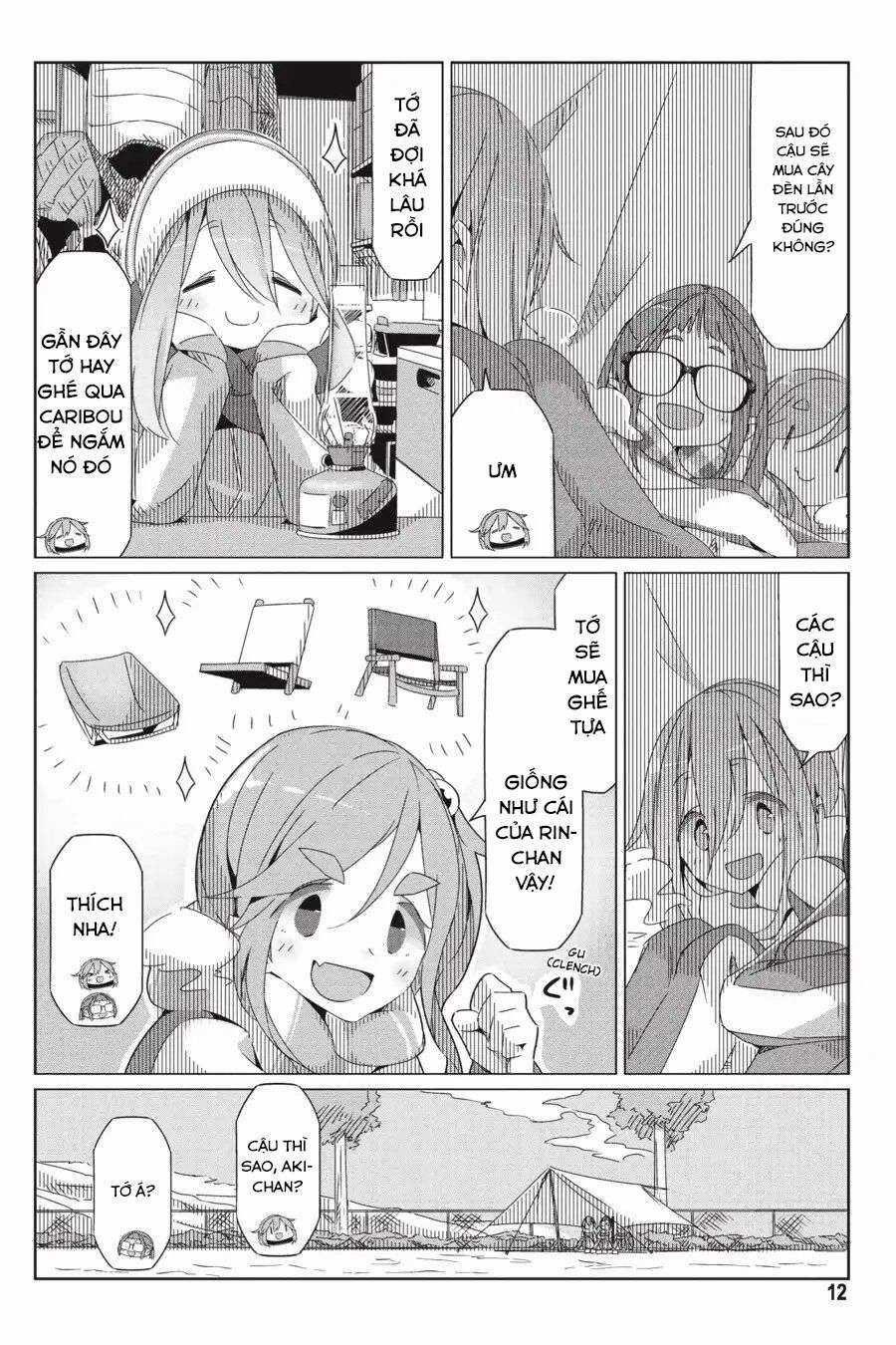 YuruCamp Chapter 29 trang 14