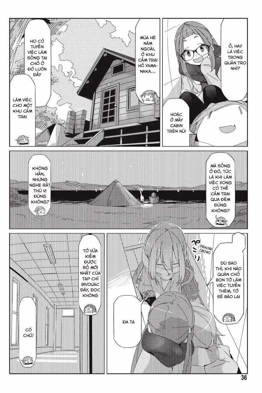YuruCamp Chapter 30 trang 9