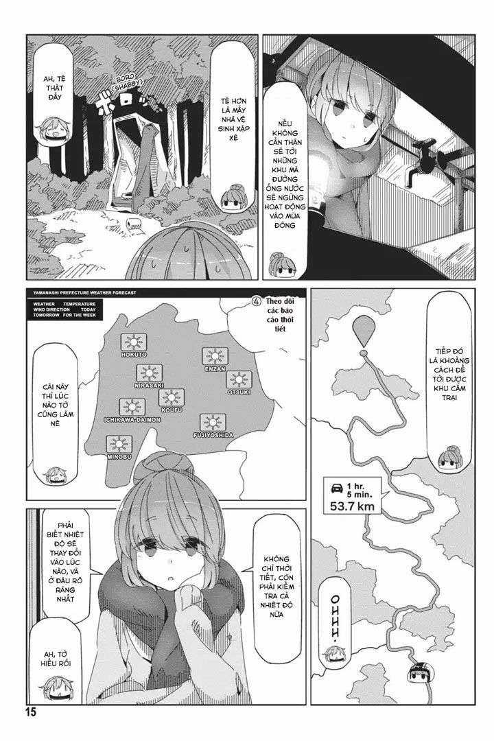 YuruCamp Chapter 35 trang 17