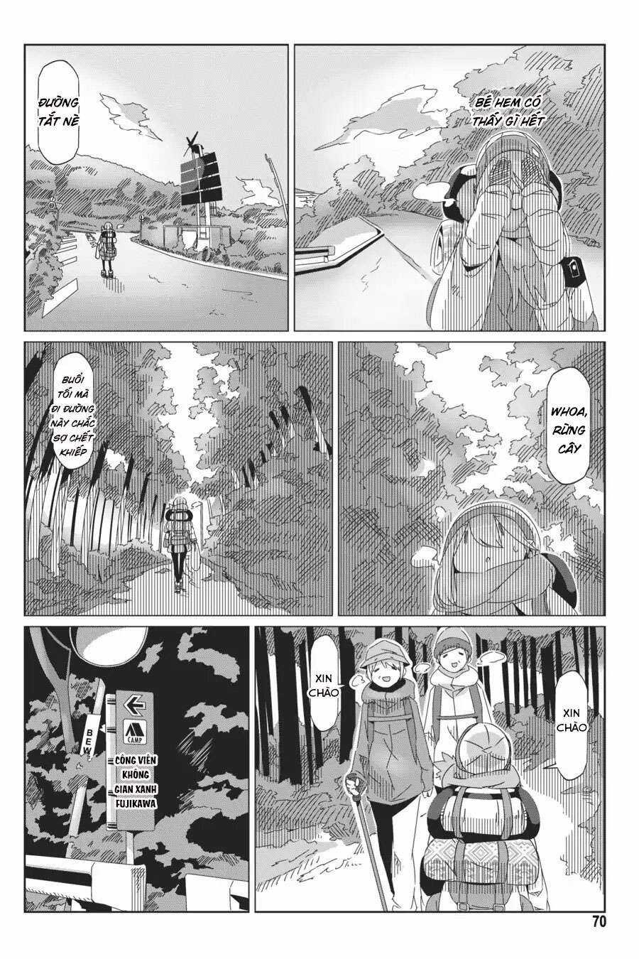 YuruCamp Chapter 37 trang 17