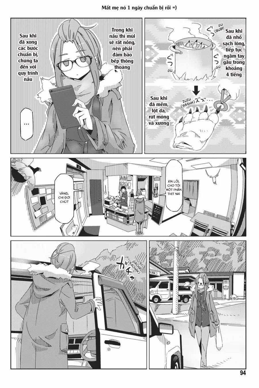 YuruCamp Chapter 38 trang 15