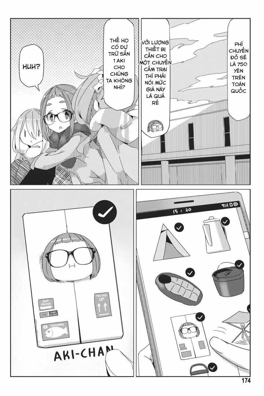 YuruCamp Chapter 40.5 trang 17