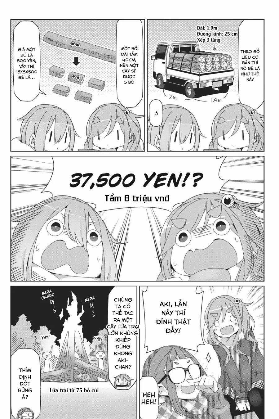 YuruCamp Chapter 40 trang 7