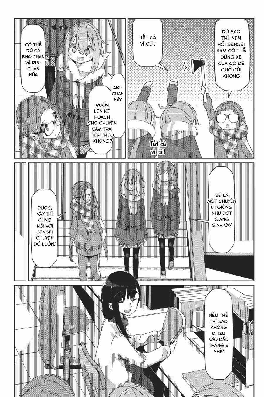 YuruCamp Chapter 40 trang 8