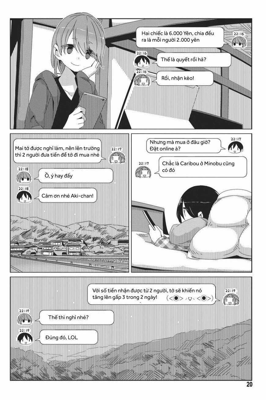 YuruCamp Chapter 41 trang 22