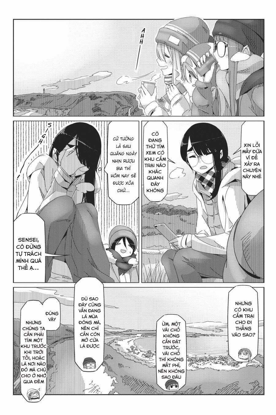 YuruCamp Chapter 45 trang 6