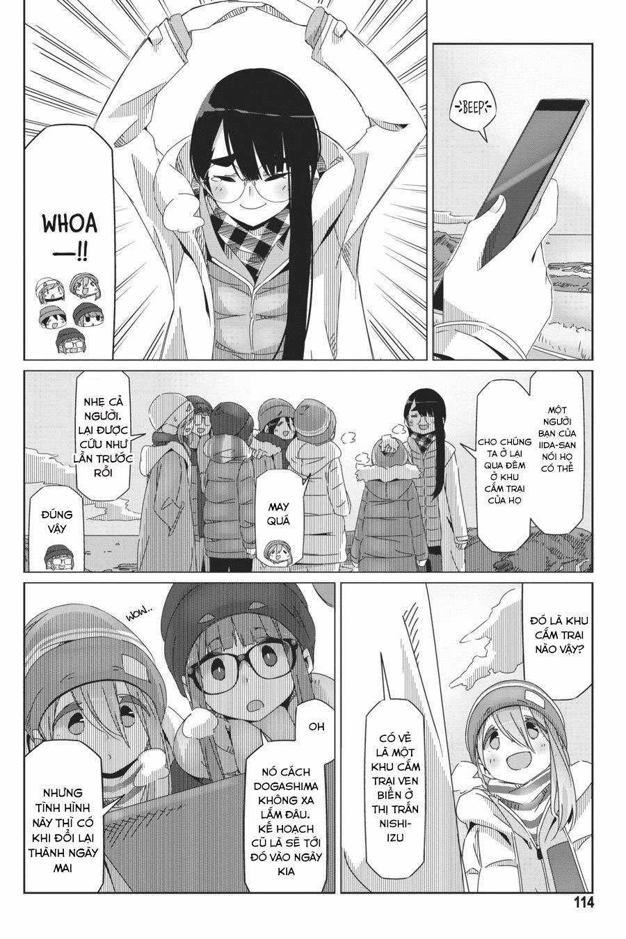 YuruCamp Chapter 45 trang 9