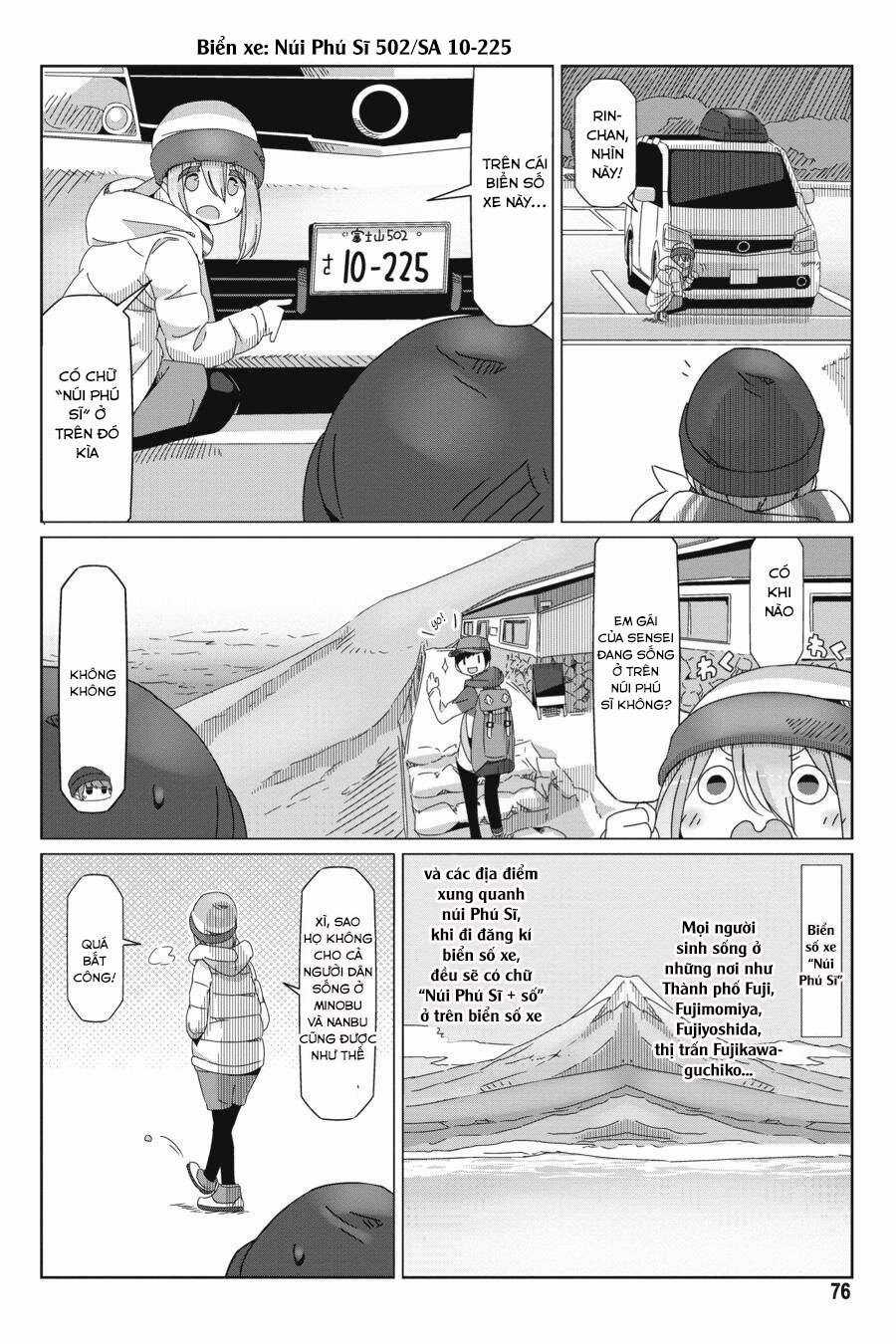 YuruCamp Chapter 49 trang 22