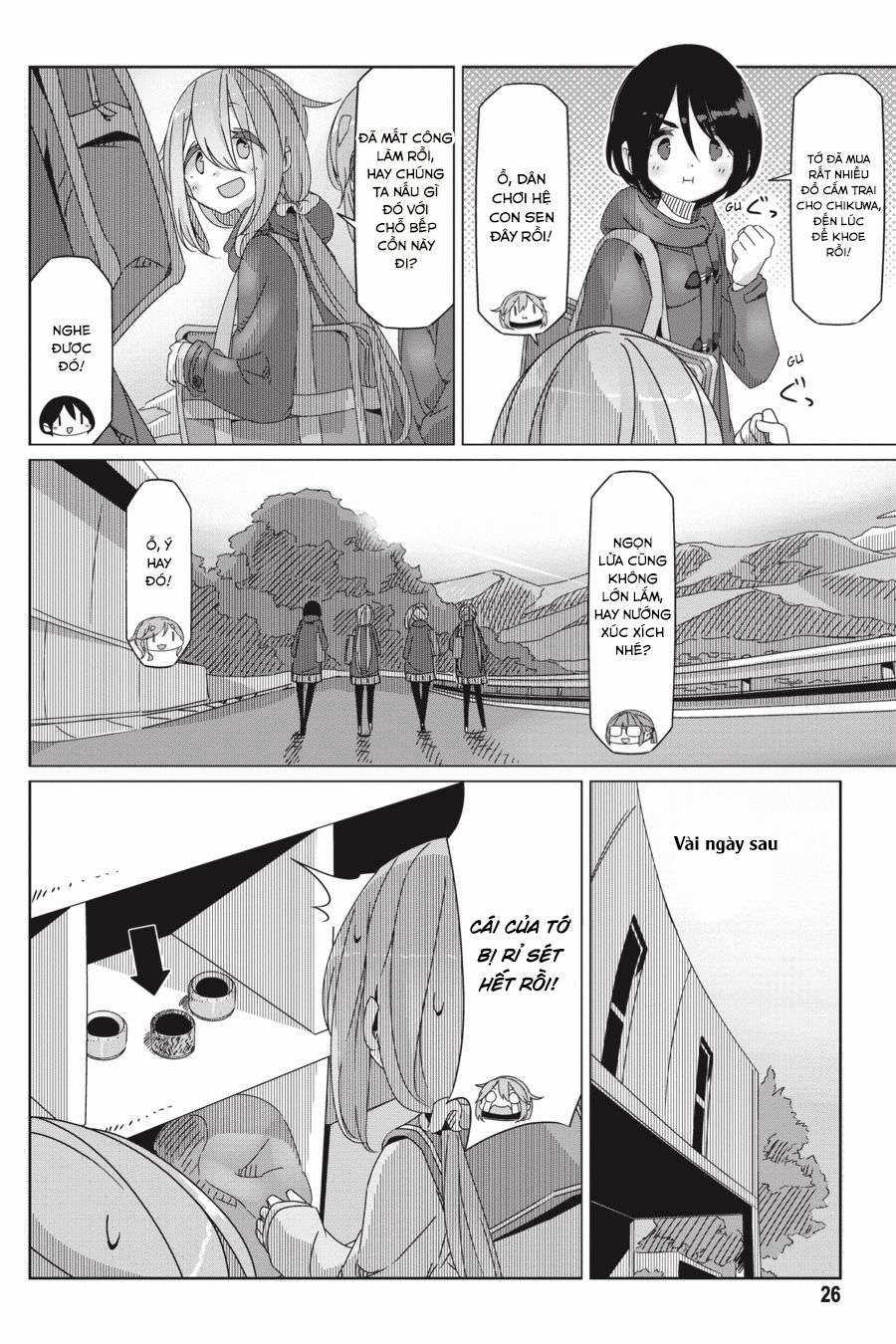 YuruCamp Chapter 53 trang 28