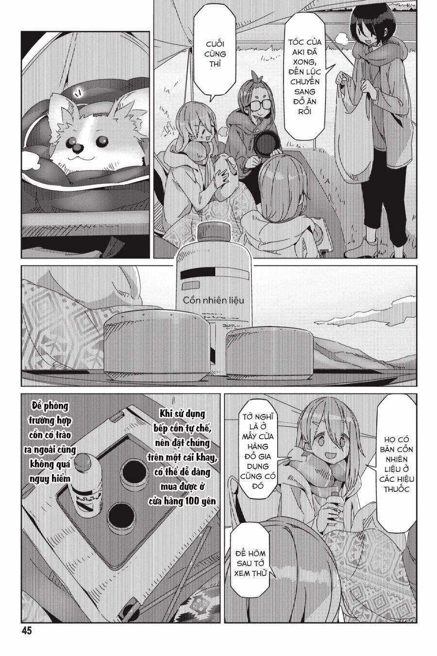 YuruCamp Chapter 54 trang 16