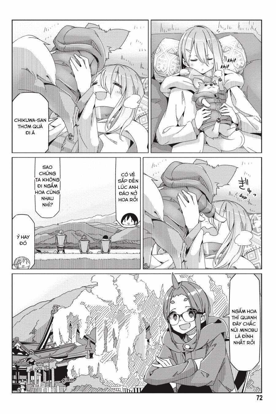 YuruCamp Chapter 55 trang 17