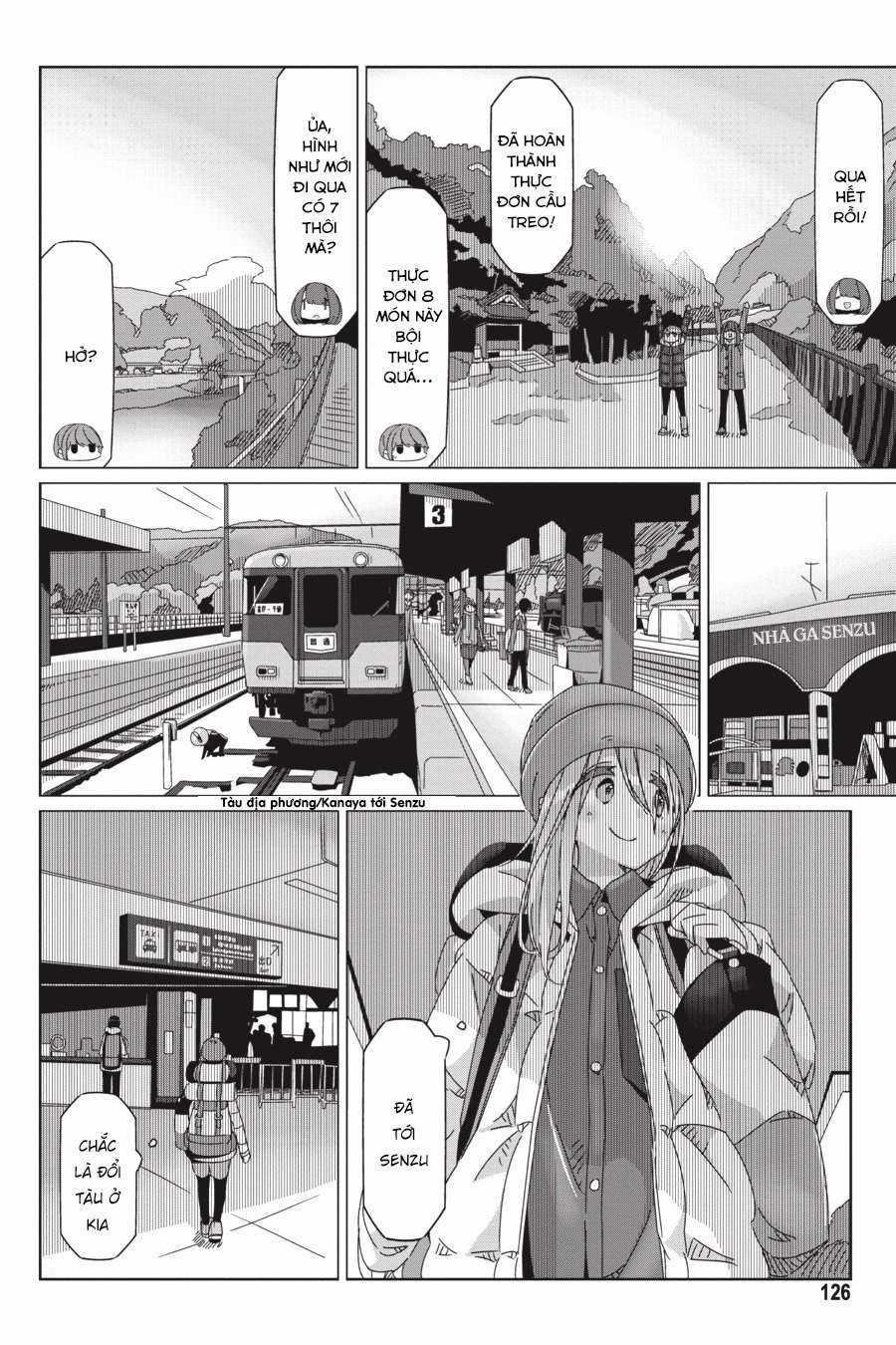 YuruCamp Chapter 57 trang 21