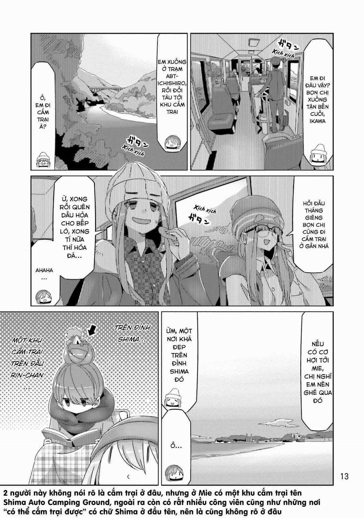YuruCamp Chapter 58 trang 15