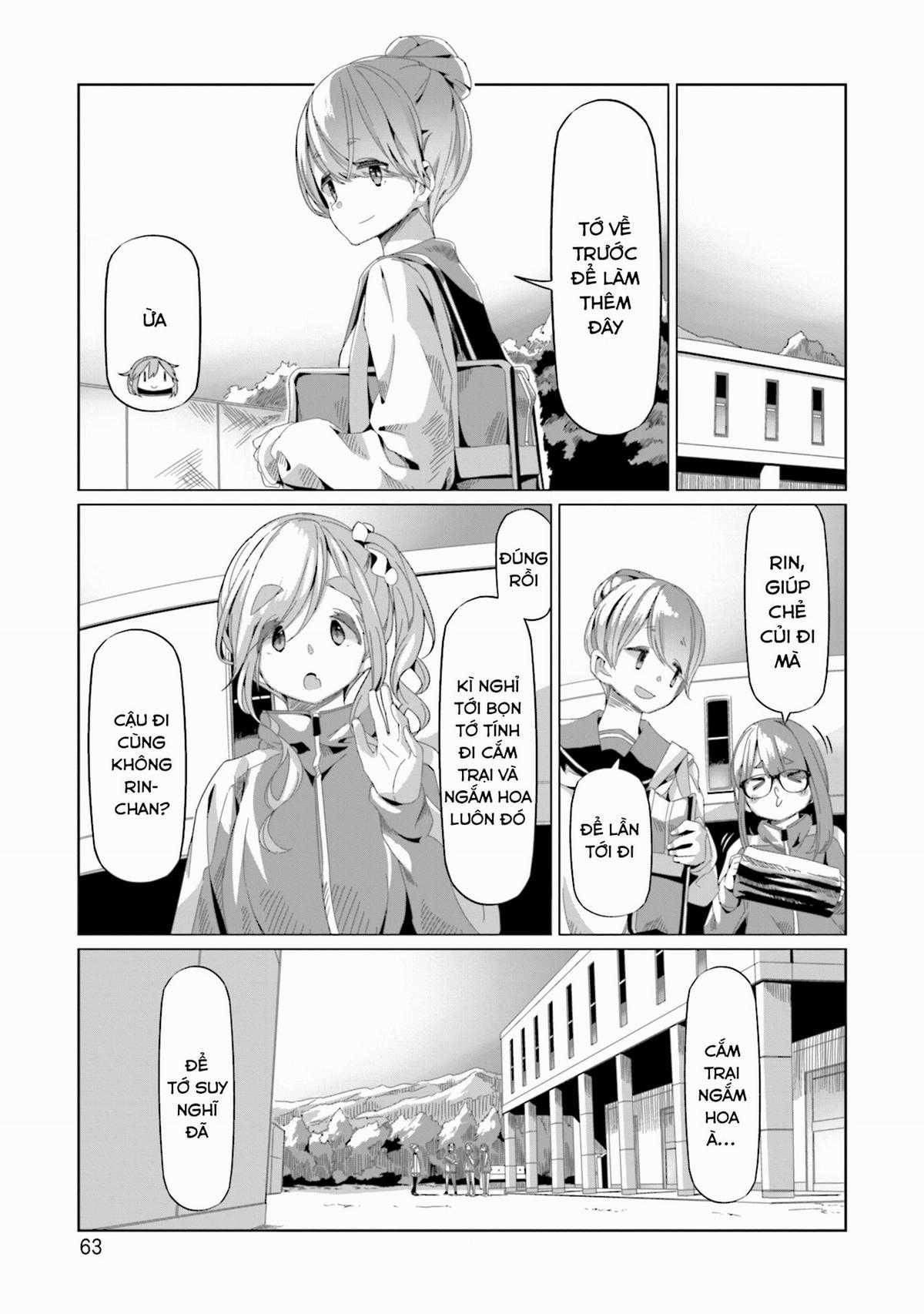 YuruCamp Chapter 66 trang 10