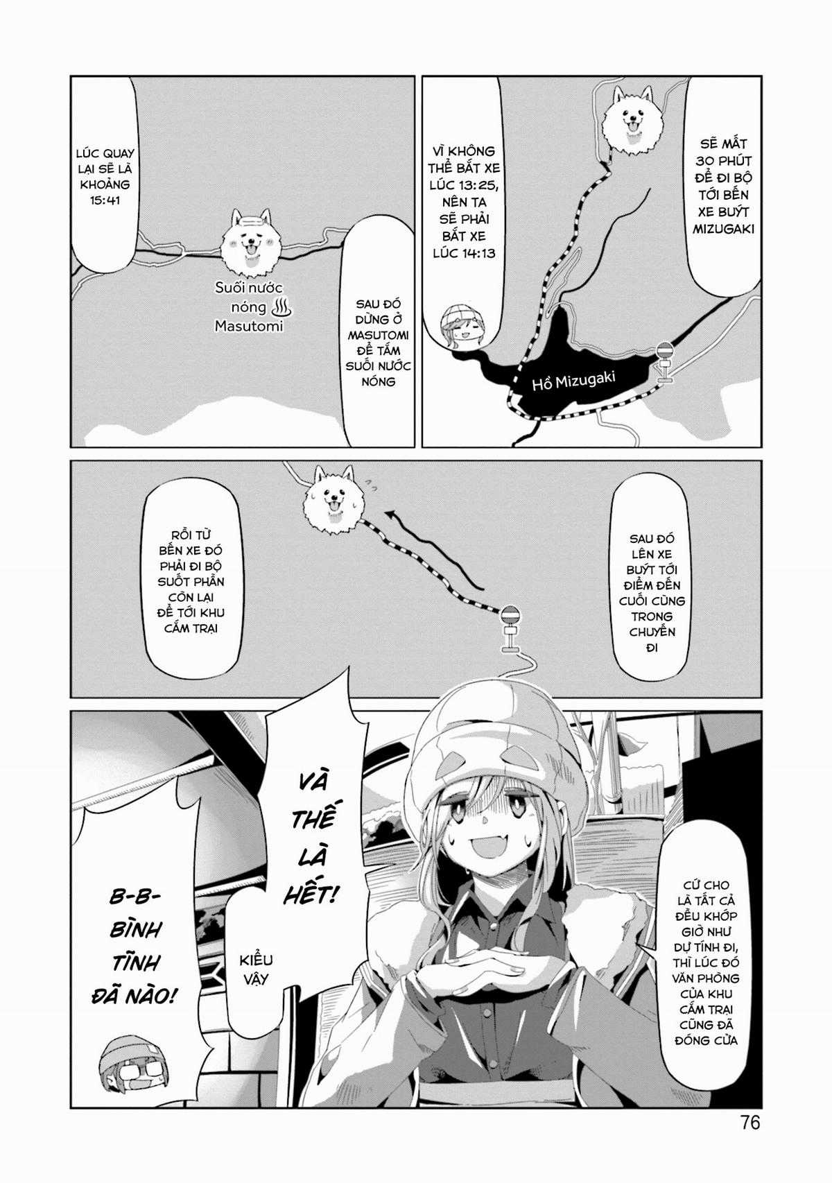 YuruCamp Chapter 66 trang 23