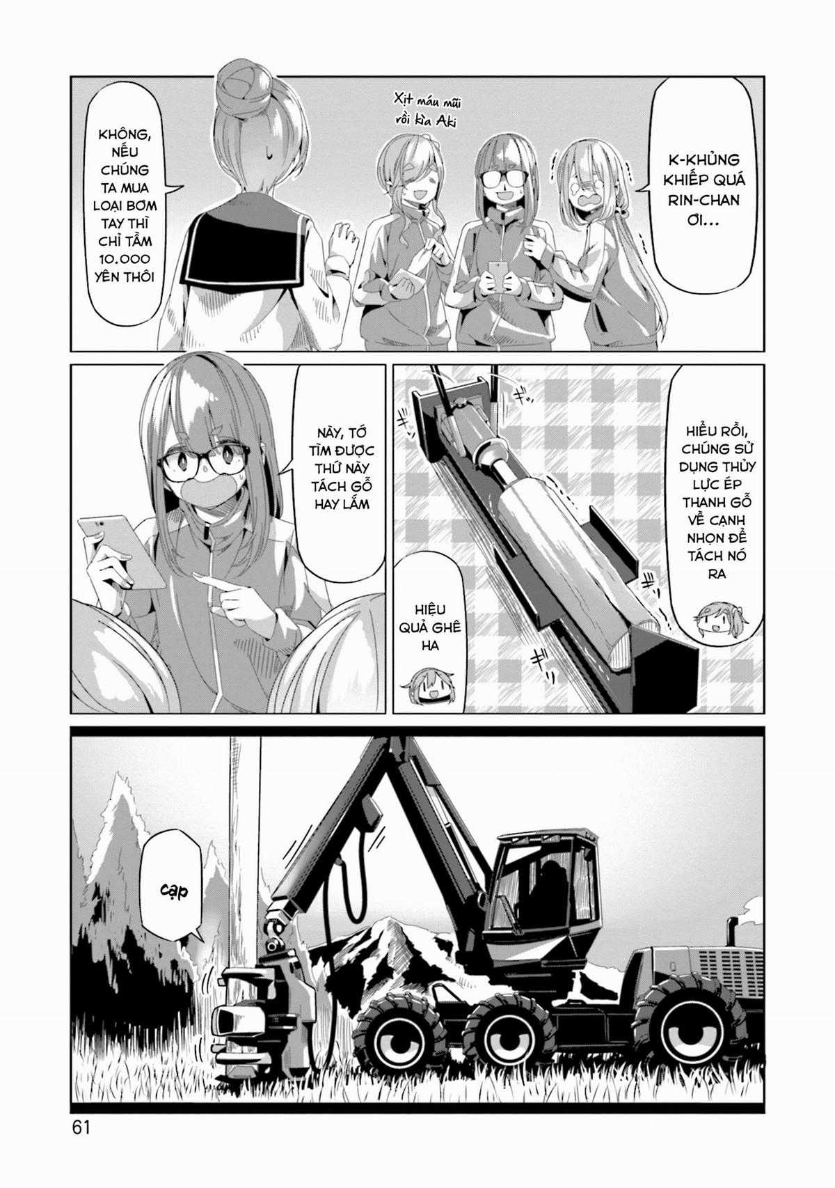 YuruCamp Chapter 66 trang 8