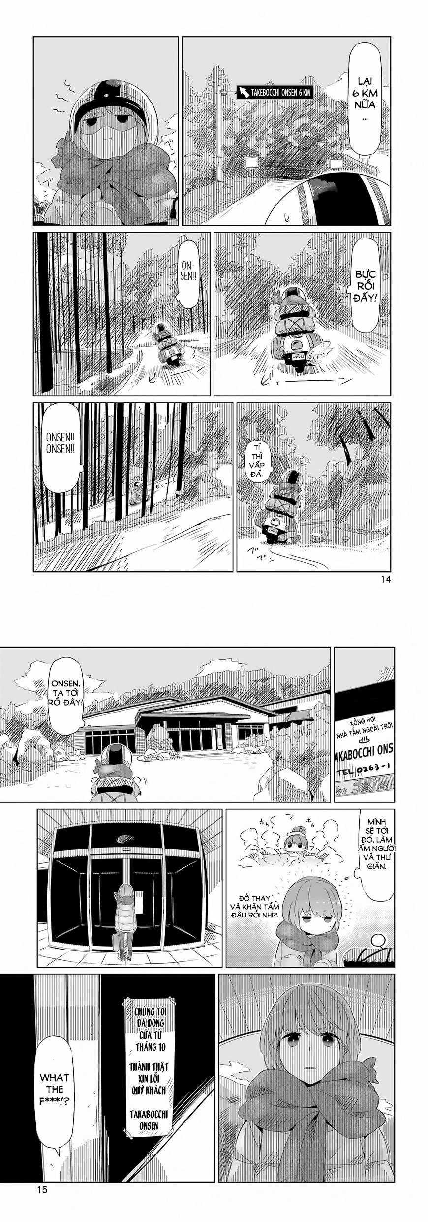 YuruCamp Chapter 7 trang 14