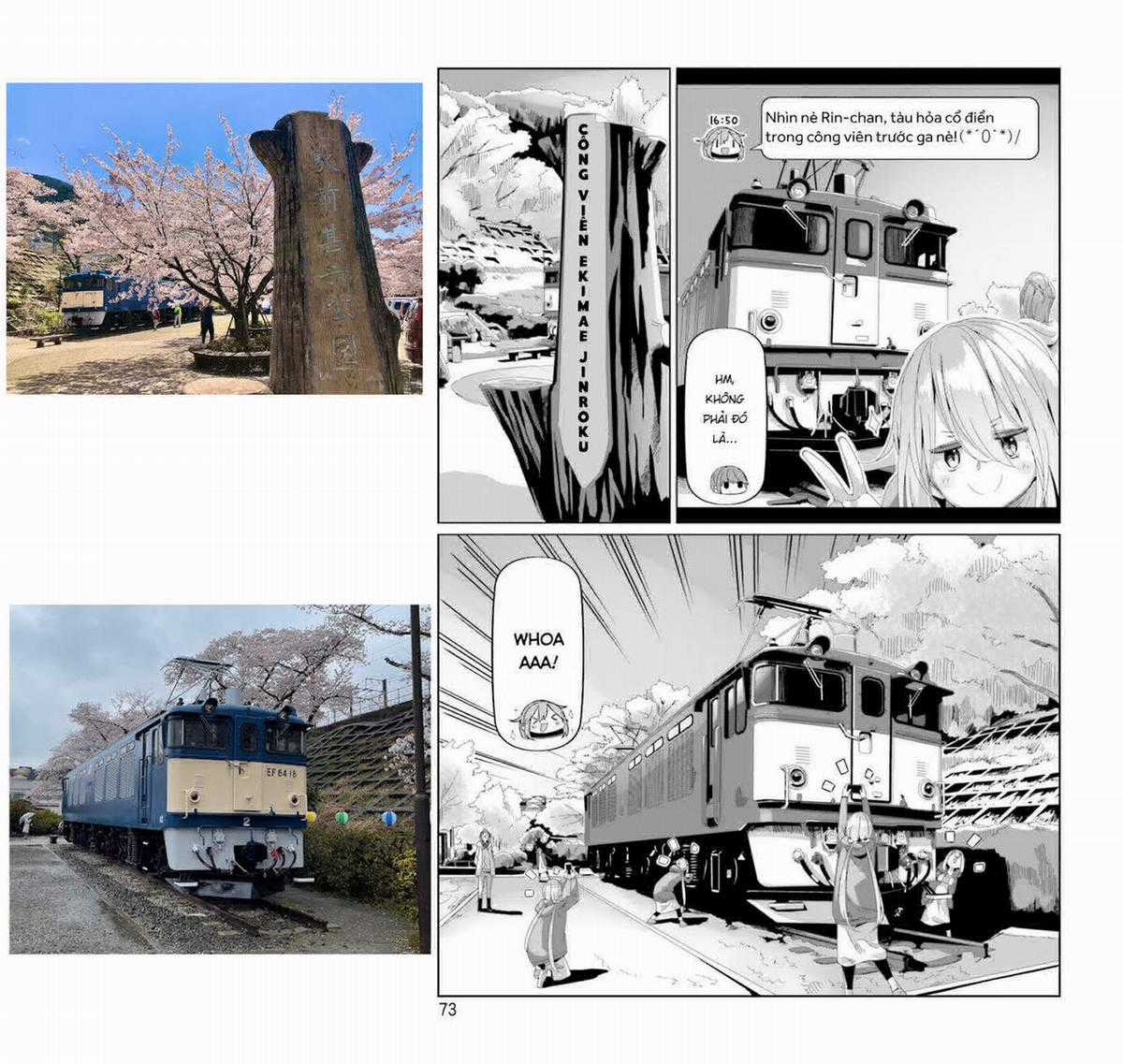 YuruCamp Chapter 72 trang 21