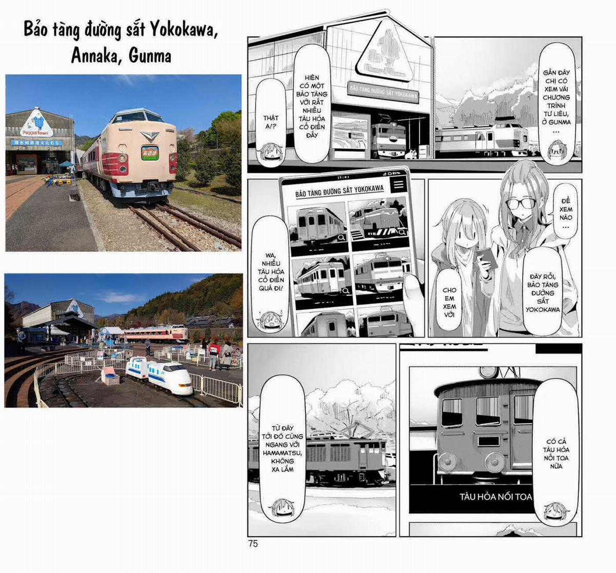 YuruCamp Chapter 72 trang 23