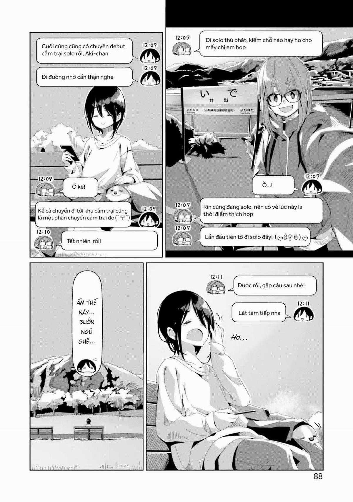 YuruCamp Chapter 73 trang 10