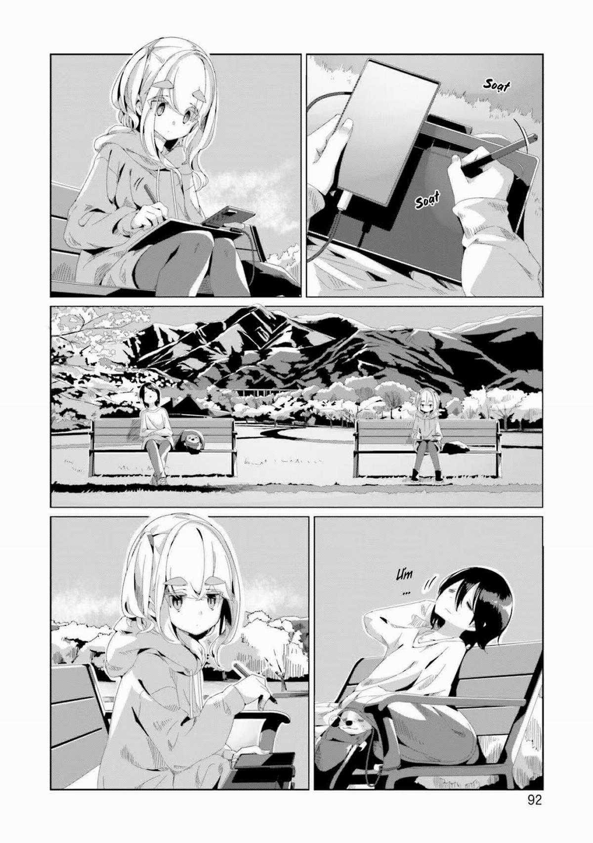 YuruCamp Chapter 73 trang 14