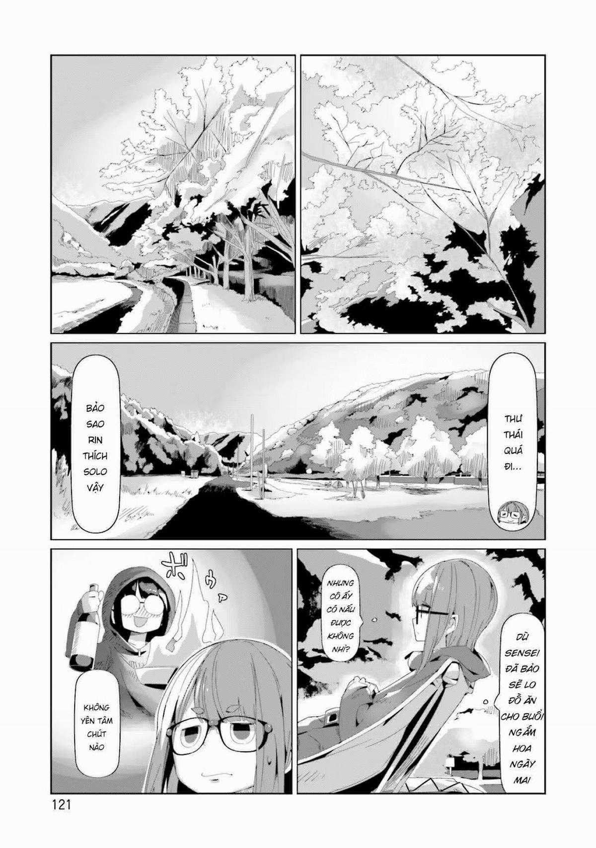 YuruCamp Chapter 74 trang 17