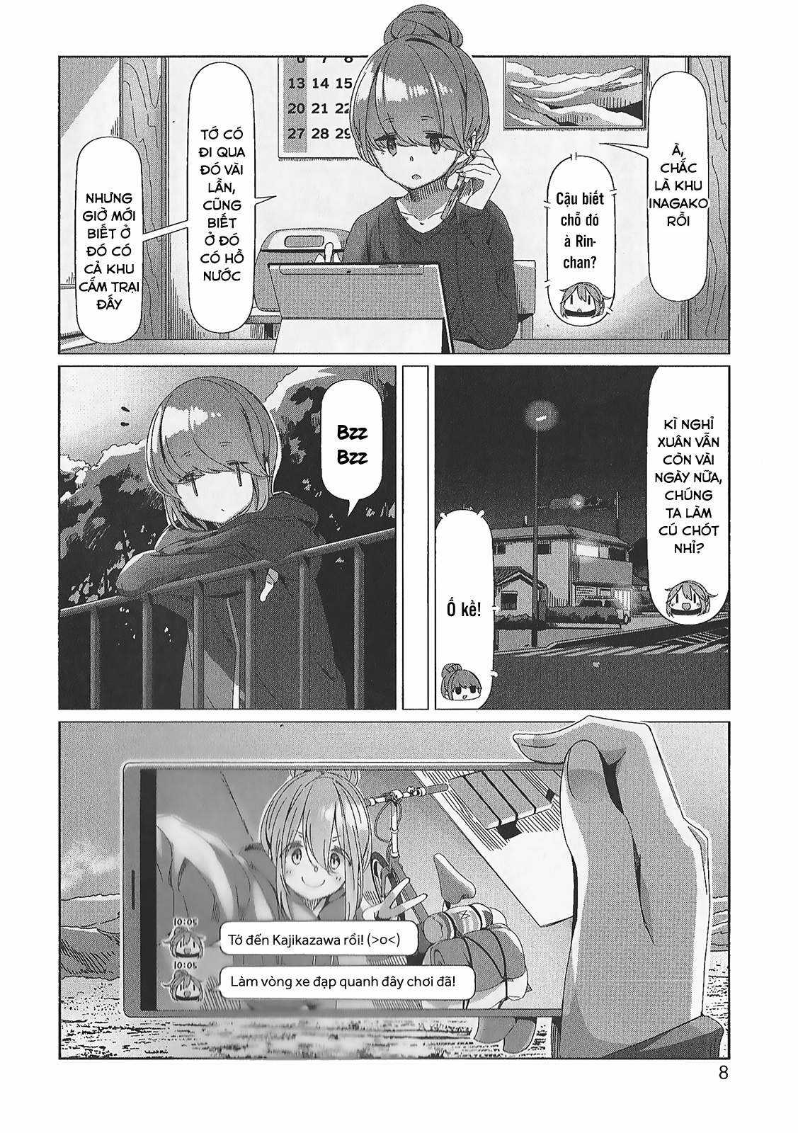 YuruCamp Chapter 75.6 trang 8