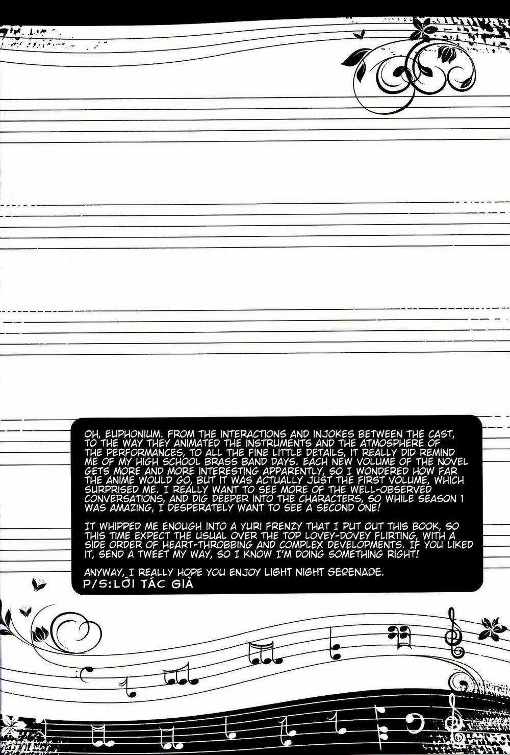 Yuugure Serenade | Light Night Serenade (Hibike! Euphonium) Chapter 1 trang 2