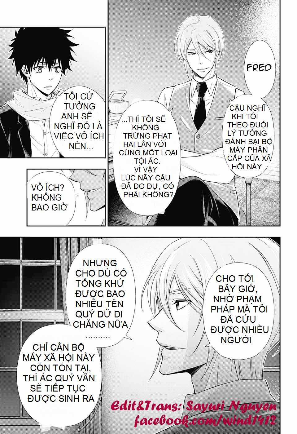 Yuukoku no Moriarty Chapter 10 trang 33