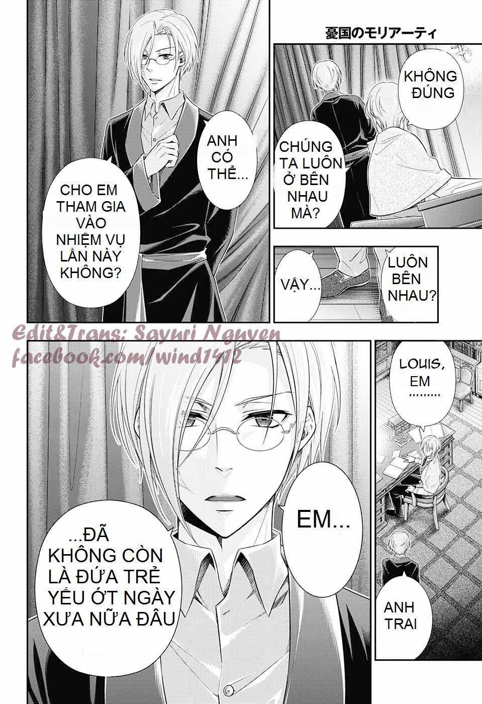Yuukoku no Moriarty Chapter 10 trang 40