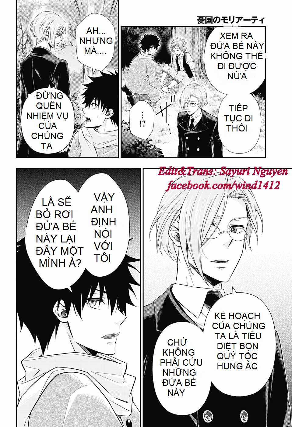 Yuukoku no Moriarty Chapter 11 trang 12